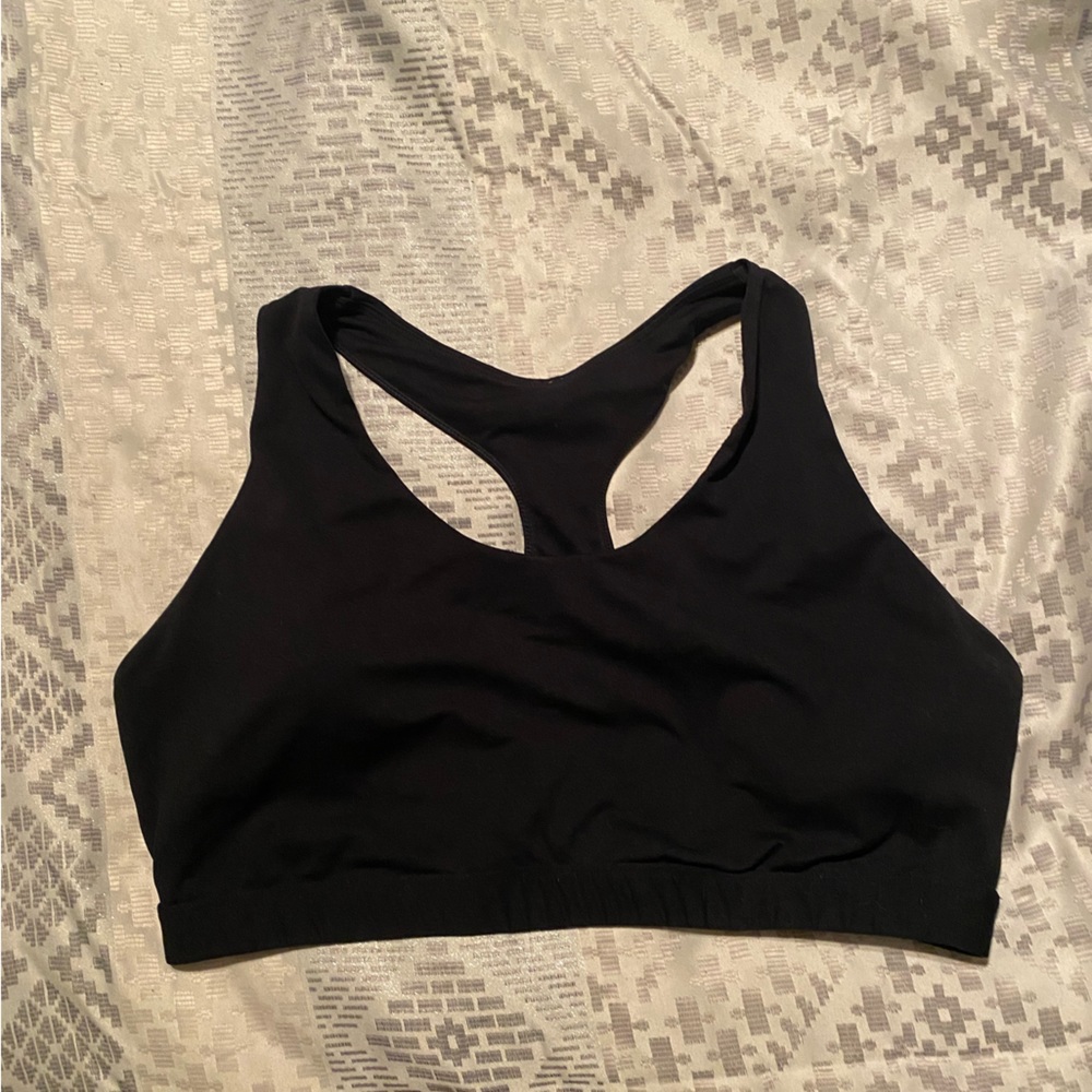 Black Fabletics Sports Bra
